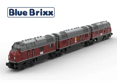 BlueBrixx Atomic Locomotive V600 • Set 107781 • SetDB