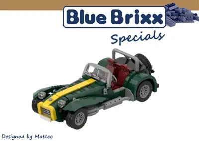 今週の新着アイテム BlueBrixx English retro roadster • Set 107846 • SetDB リール