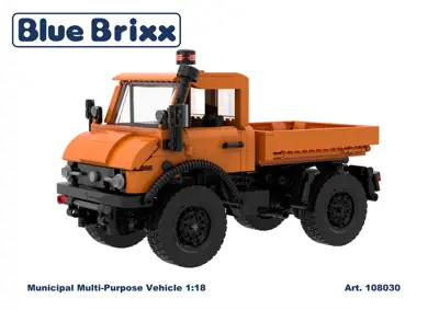 BlueBrixx Municipal Multi-Purpose Vehicle • Set 108030
