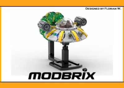 BlueBrixx Spaceship of the Eccentric Scientist • Set 108521