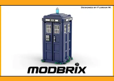 BlueBrixx Futuristic Police Cell • Set 108789 • SetDB