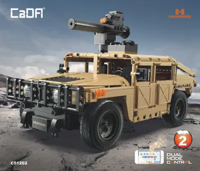 CaDA Humvee • Set C51202W • SetDB • Merlins Bricks