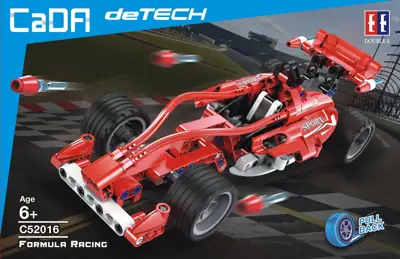 CaDA Pullback Formula Racing • Set C52016W • SetDB