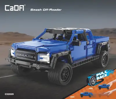 CaDA Smash Off-Roader • Set C52029W • SetDB • Merlins Bricks