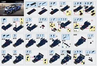 CaDA Night Flash • Set C55051W • SetDB • Merlins Bricks