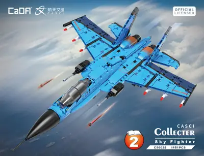 CaDA Shenyang J-15 Flying shark fighter • Set C56028W