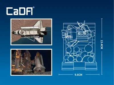 CaDA NASA Space Shuttle Discovery • Set C56041W • SetDB