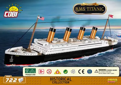 cookie  ルタンセット Cobi RMS Titanic • Set 1929 • SetDB • Merlins Bricks