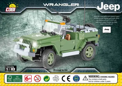 Cobi Small Army-JeepWrangler Military • Set 24260 • SetDB