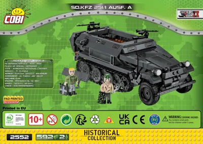 Cobi Sd.Kfz.251/1 Ausf. A • Set 2552 • SetDB