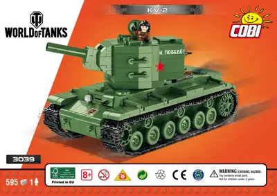Cobi KV-2 • Set 3039 • SetDB • Merlins Bricks