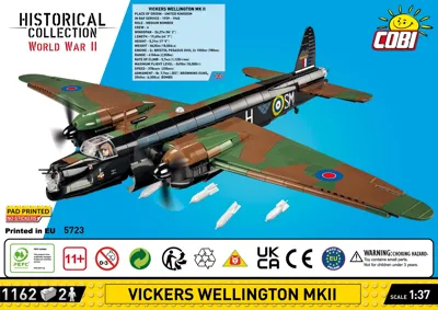 Kit De Détail CMK 129-7524 – Trains D’atterrissage Vickers Wellington – échelle 1/72 – Neuf