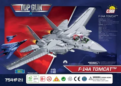 COBI- Top Gun – Set Di Costruzioni Da 754 Pezzi, Modello Grigio, Blocchi Compatibili Con Altre Marche, Fabbricato In UE - 2