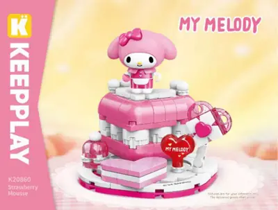 melody.＊＊ Keeppley My Melody • Set K20860 • SetDB • Merlins Bricks