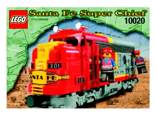 LEGO Trains Santa Fe Super Chief NOT the Limited Edition