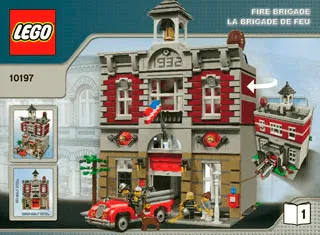 Lego creator expert fire brigade on sale