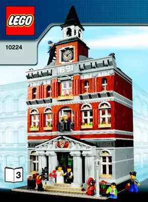 LEGO Creator Town Hall Set 10224 SetDB Merlins Bricks