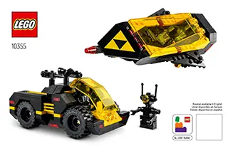 LEGO Icons Blacktron Renegade • Set 10355 • SetDB