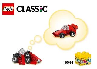 Lego com classic 10692 car instructions sale