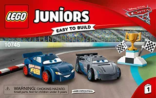 LEGO Juniors Florida 500 Final Race 10745 266 purchases Piece Disney Cars 3