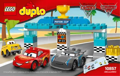 LEGO DUPLO Piston Cup Race • BABY BLOCKS • Set 10857 • SetDB