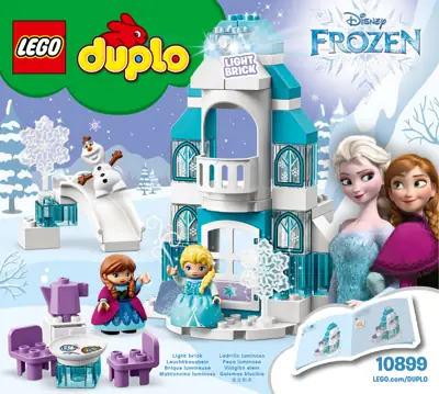 LEGO DUPLO Frozen Ice Castle • BABY BLOCKS • Set 10899