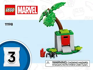 LEGO Marvel Spin and Electro Dinosaur Vehicle Chase