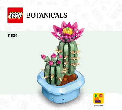 LEGO Botanical Collection Botanicals Flowering Cactus