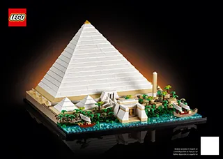 LEGO Architecture Great Pyramid of Giza #21058, 1476pcs, New on sale in Sealed Box!