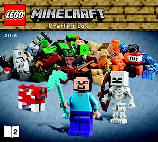 LEGO Minecraft Crafting Box Set 21116 SetDB