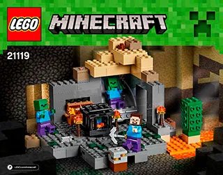 LEGO Minecraft The Dungeon Set 21119 SetDB