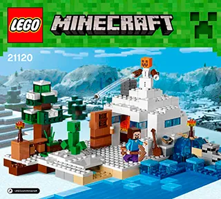 LEGO Minecraft The Snow Hideout Set 21120 SetDB