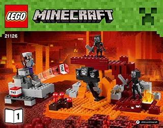 Lego good 21126 Minecraft The Withering Complete Rare Black skeletons retired product