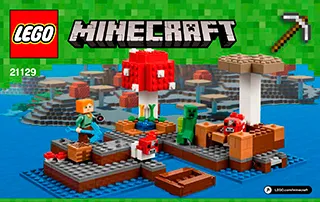 LEGO Minecraft The Mushroom Island hot 21129