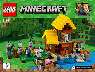 LEGO Minecraft The Farm Cottage Set 21144 SetDB