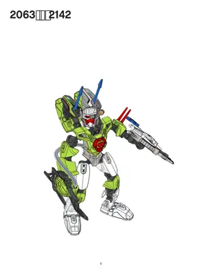 LEGO HERO Factory BREEZ 2.0 • Set 2142 • SetDB