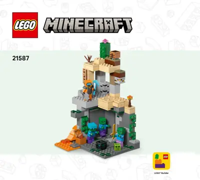 LEGO Minecraft Zombie Dungeon • Set 21587 • SetDB