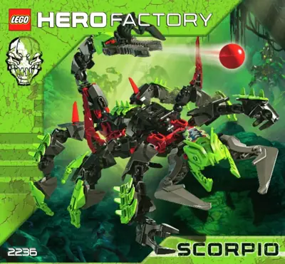 LEGO HERO Factory SCORPIO • Set 2236 • SetDB