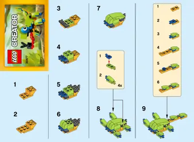 LEGO Creator Chameleon polybag • Set 30477 • SetDB