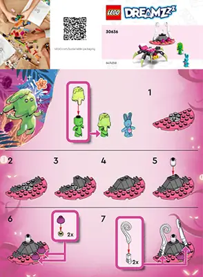 LEGO DREAMZzz Z-Blob and Bunchu Spider Escape & Zoey's Dream