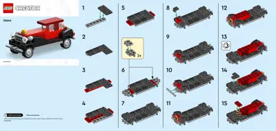 LEGO Creator Vintage Car • Set 30644 • SetDB