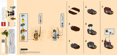 LEGO NINJAGO Arin vs. Dragonian Battle • Set 30700 • SetDB