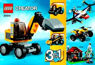 LEGO Creator Power Digger Set 31014 SetDB