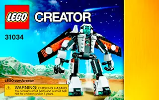 Creator 31034 3in1 Flyer Robot set w/ hotsell Box