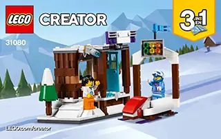 Lego Creator 2024 Modular Winter Vacation #31080