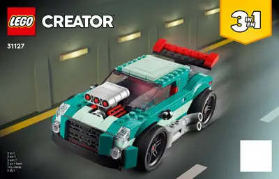 LEGO Creator Street Racer • Set 31127 • SetDB