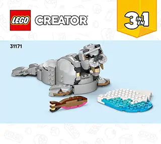 LEGO Creator Wild Animals Majestic Rhino with Birds