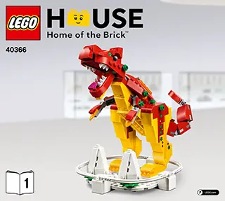 Shops lego house dinosaur