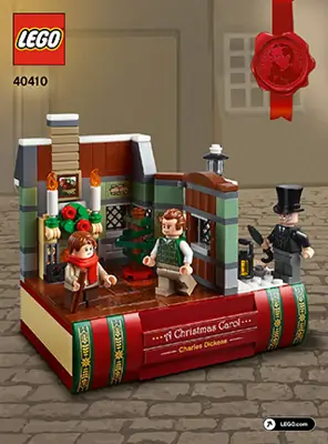 3X Lego 40410 Charles outlet Dickens Tribute