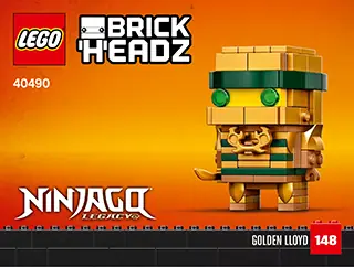 LEGO BrickHeadz NINJAGO 10 Set 40490 SetDB